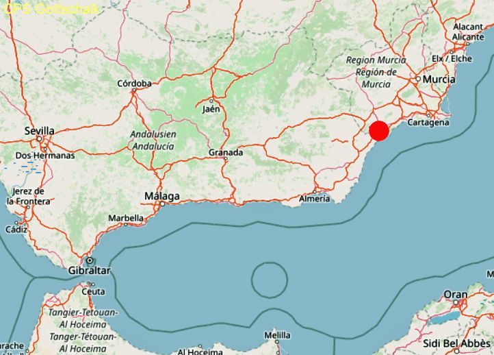 Lageplan Pulpi OpenStreetMap